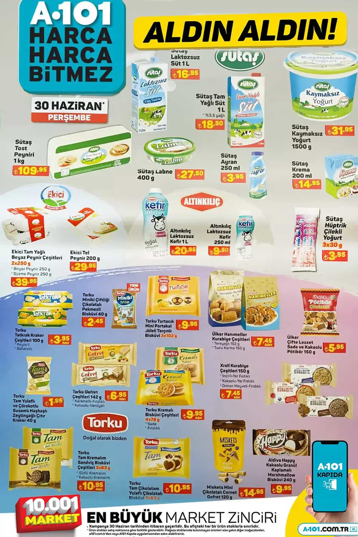 A101 30 Haziran 2022 Perşembe aktüel ürünler! İşte 30 Haziran A101 kataloğu indirimli fiyat listesi!