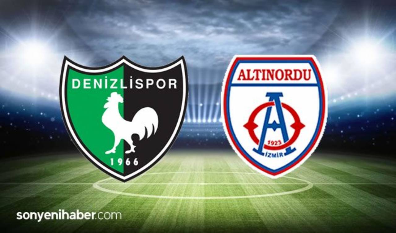 Denizlispor Altınordu Maçı Canlı İzle - Denizli Altınordu Maçı Kaç Kaç