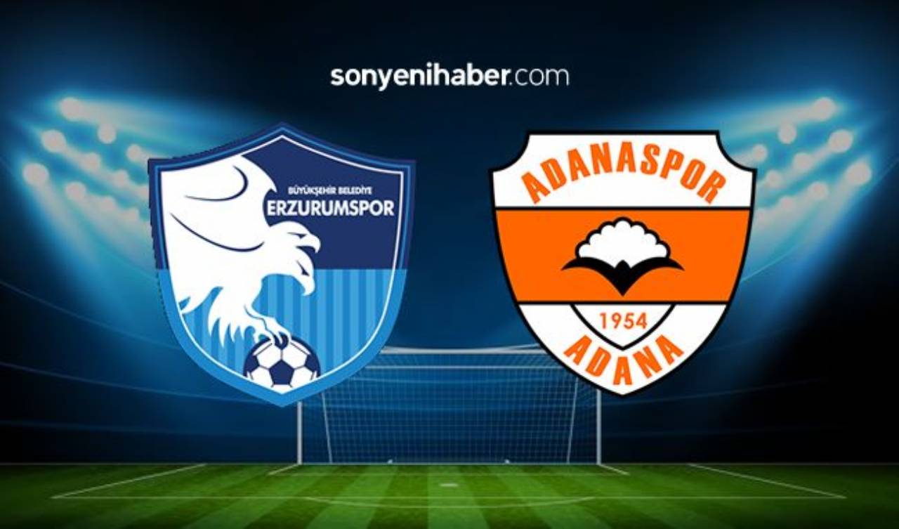 Erzurumspor Adanaspor Maçı Canlı İzle - Erzurum Adana Maçı Kaç Kaç