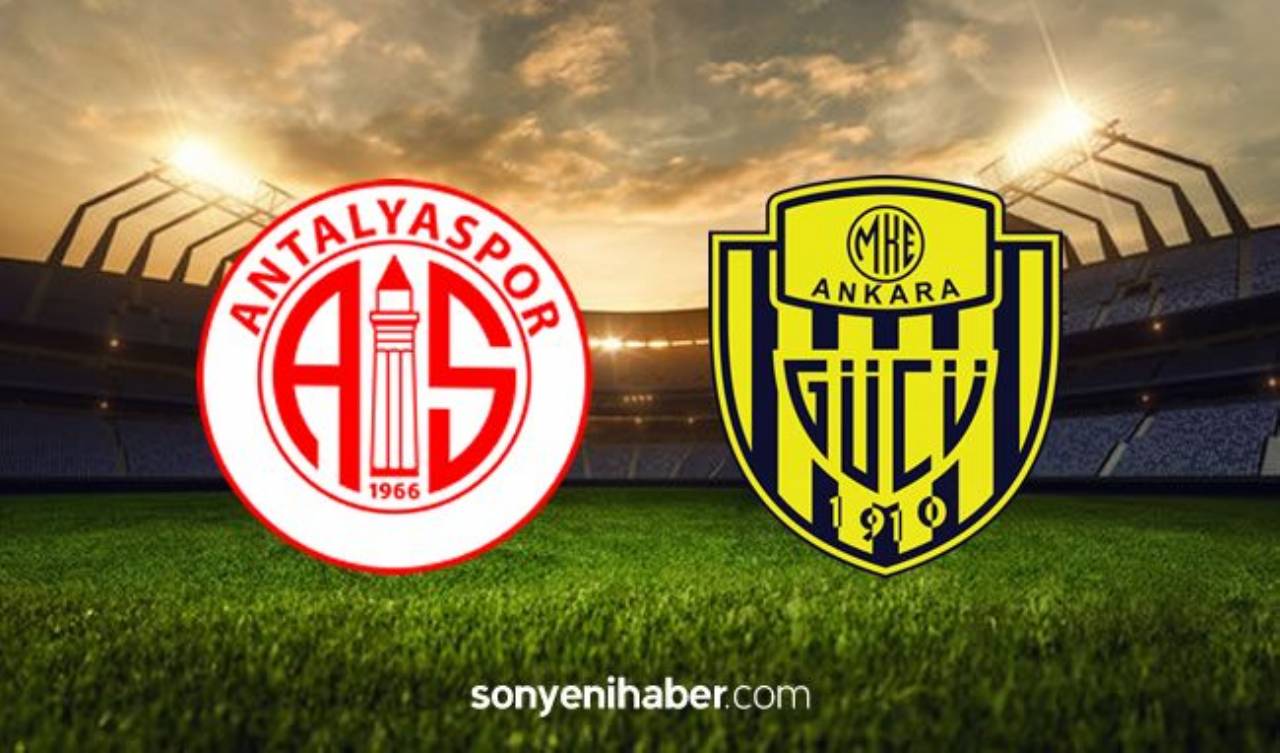 Antalyaspor Ankaragücü Maçı Canlı İzle - Antalya Ankaragücü Maçı Kaç Kaç