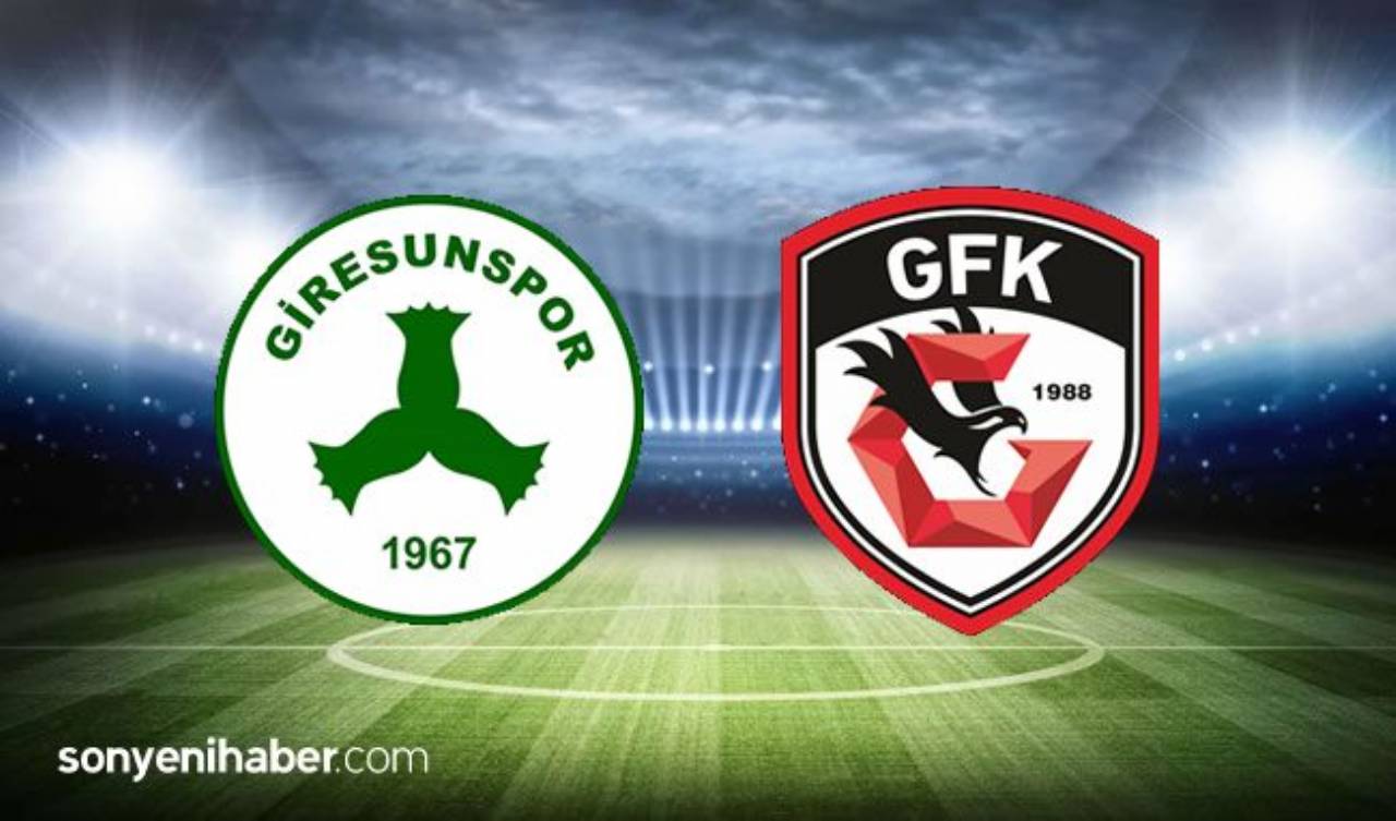 Giresunspor Gaziantep FK Maçı Canlı İzle - Giresun Gaziantep Maçı Kaç Kaç