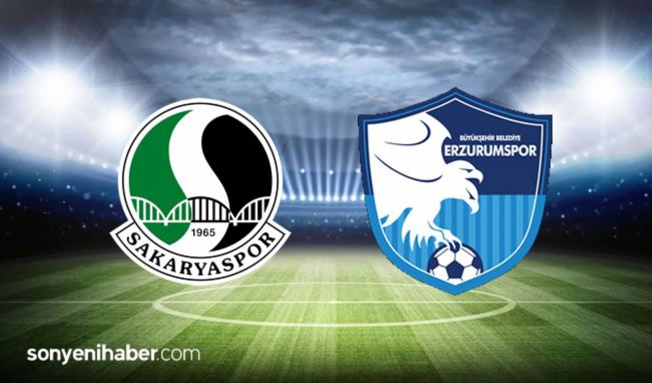 Sakaryaspor Erzurumspor FK Maçı Canlı İzle - Sakarya Erzurum Maçı Kaç Kaç