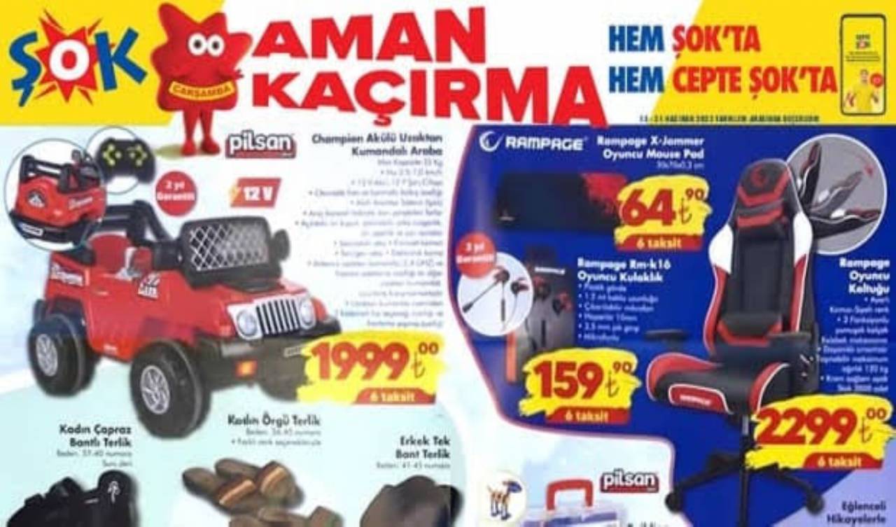 ŞOK 15 Haziran 2022 Aktüel Ürünler Kataloğu