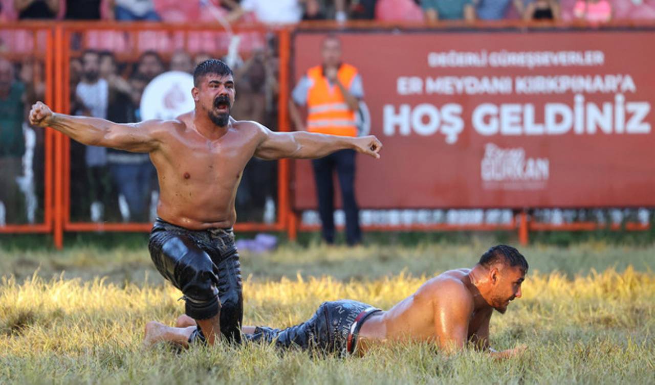 Kırkpınar'da başpehlivanlığı Cengizhan Şimşek kazandı