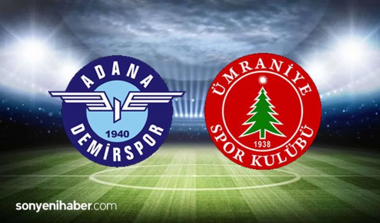 Adana Demirspor Ümraniyespor Maçı Canlı İzle - Adana Demir Ümraniye Maçı Kaç Kaç