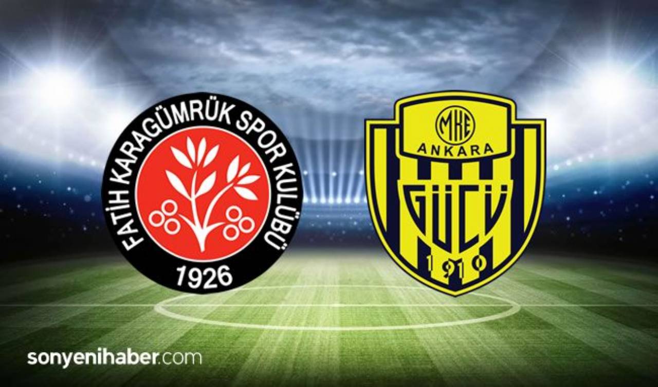 Fatih Karagümrük Ankaragücü Maçı Canlı İzle - Karagümrük Ankaragücü Maçı Kaç Kaç