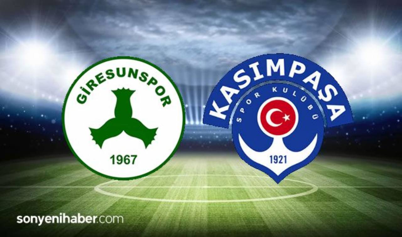 Giresunspor Kasımpaşa Maçı Canlı İzle - Giresun Kasımpaşa Maçı Kaç Kaç