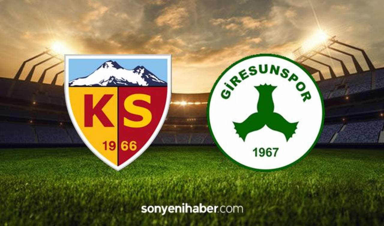 Kayserispor Giresunspor Maçı Canlı İzle - Kayseri Giresun Maçı Kaç Kaç