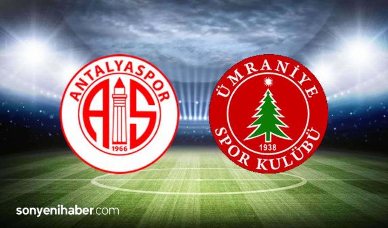 Antalyaspor Ümraniyespor Maçı Canlı İzle - Antalya Ümraniye Maçı Kaç Kaç