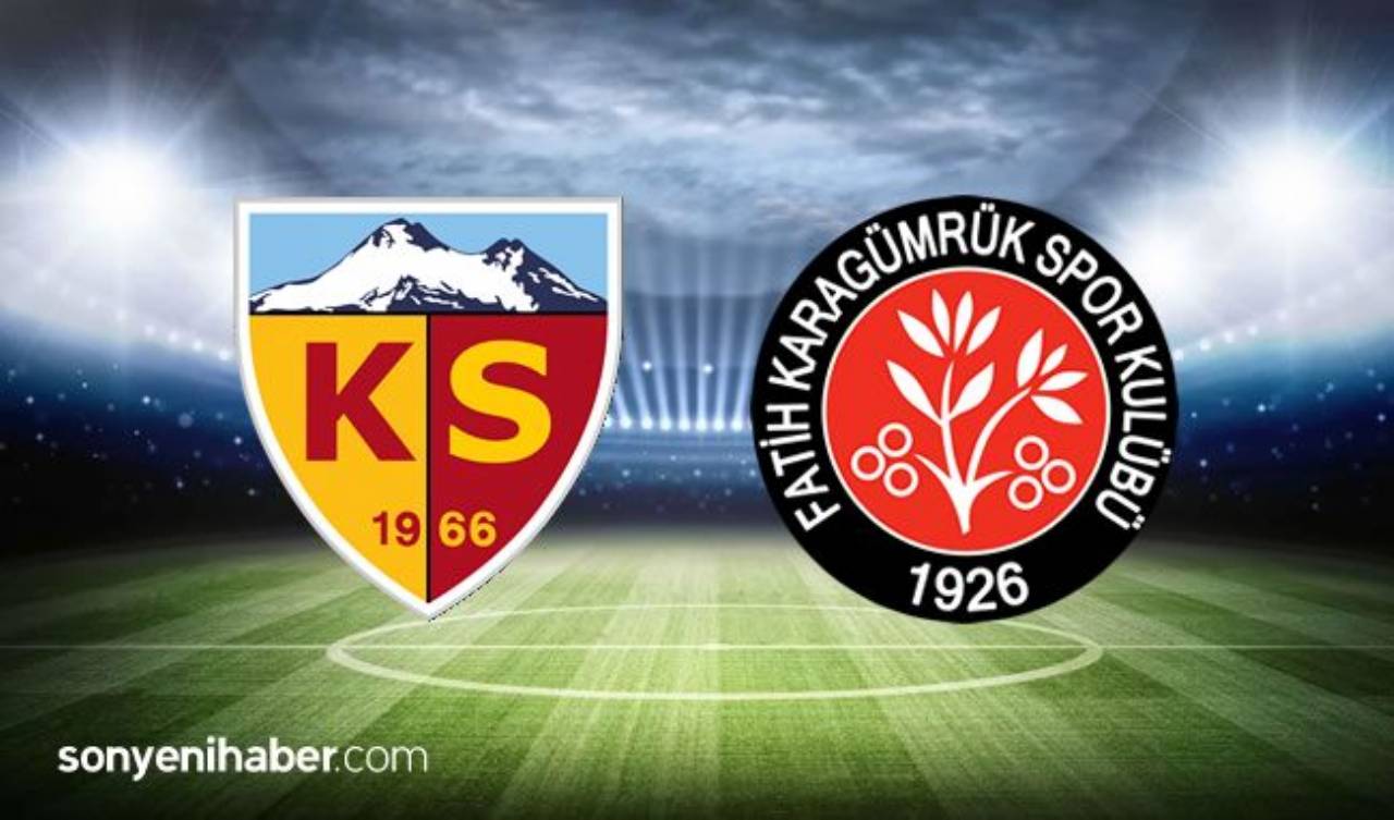 Kayserispor Karagümrük Maçı Canlı İzle - Kayseri Karagümrük Maçı Kaç Kaç