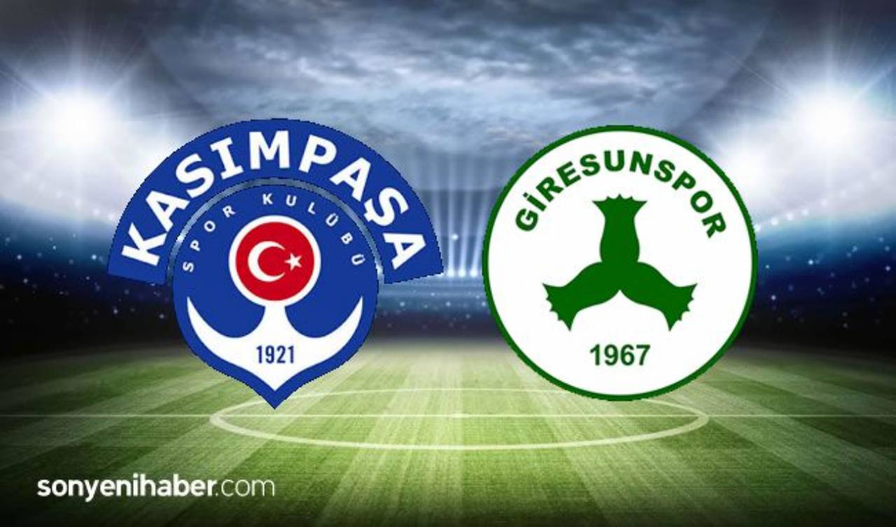 Kasımpaşa Giresunspor Maçı Canlı İzle - Kasımpaşa Giresun Maçı Kaç Kaç