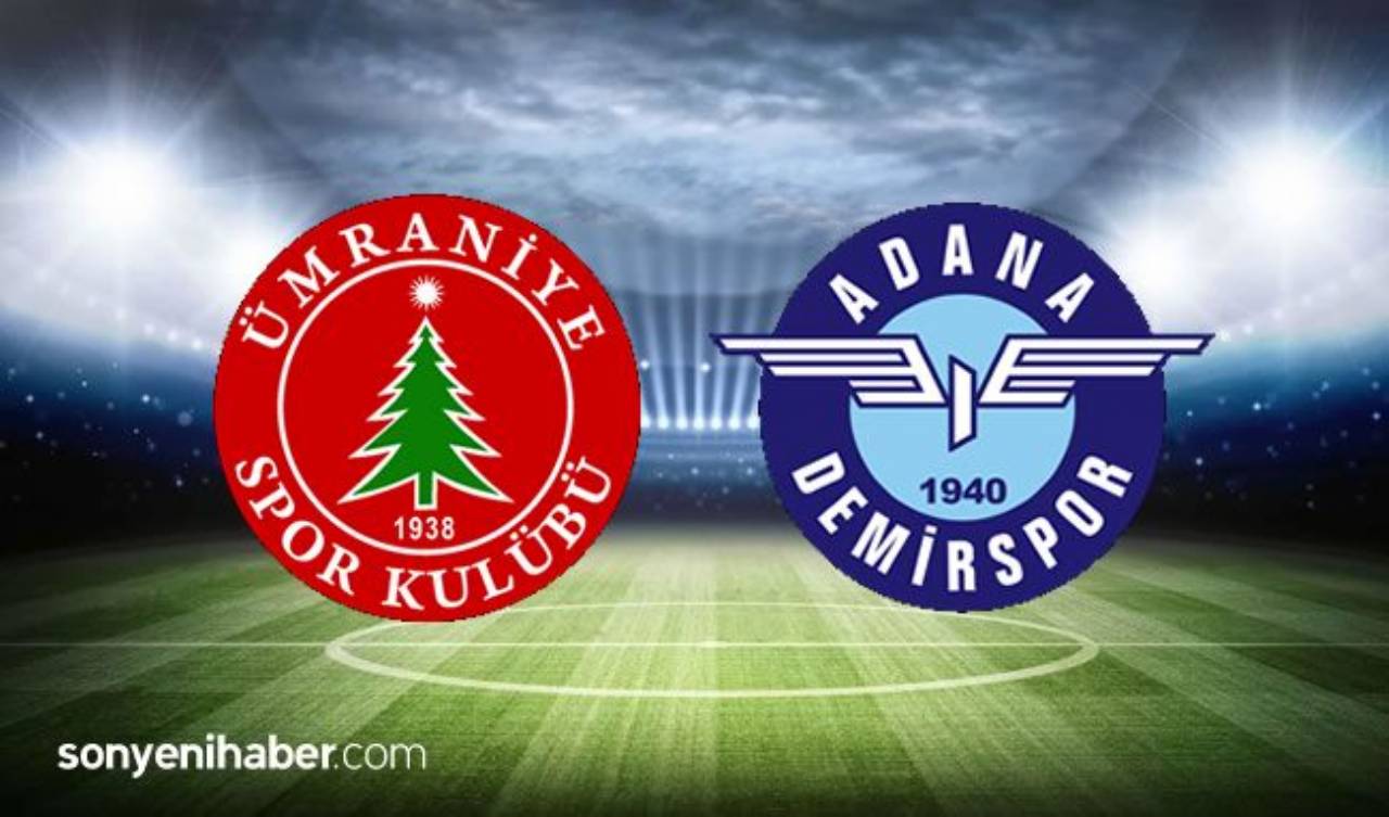 Ümraniyespor Adana Demirspor Maçı Canlı İzle - Ümraniye Adana Demir Maçı Kaç Kaç