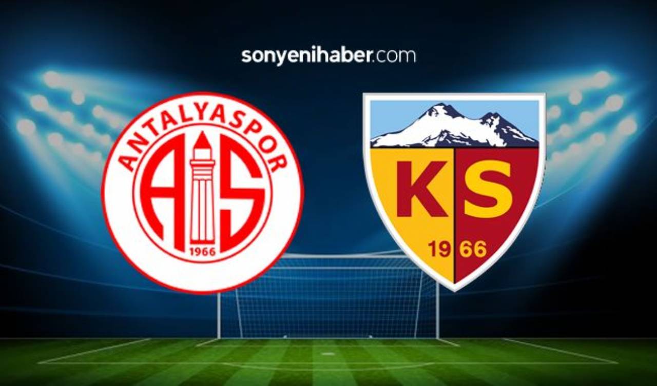 Antalyaspor Kayserispor Maçı Canlı İzle - Antalya Kayseri Maçı Kaç Kaç