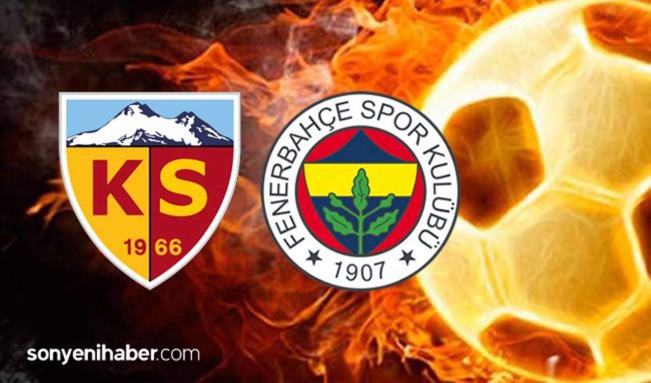Kayserispor Fenerbahçe Maçı Canlı İzle - Kayseri FB Maçı Kaç Kaç