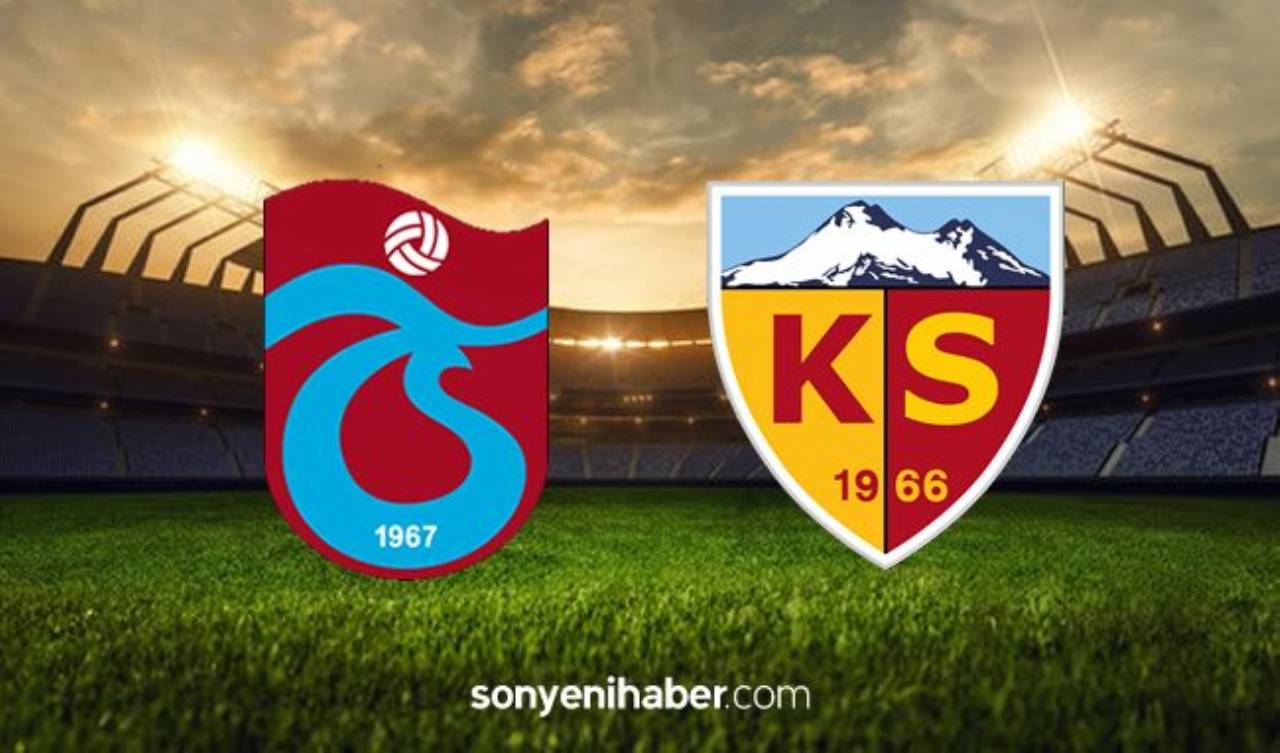 Trabzonspor Kayserispor Maçı Canlı İzle - Trabzon Kayseri Maçı Kaç Kaç