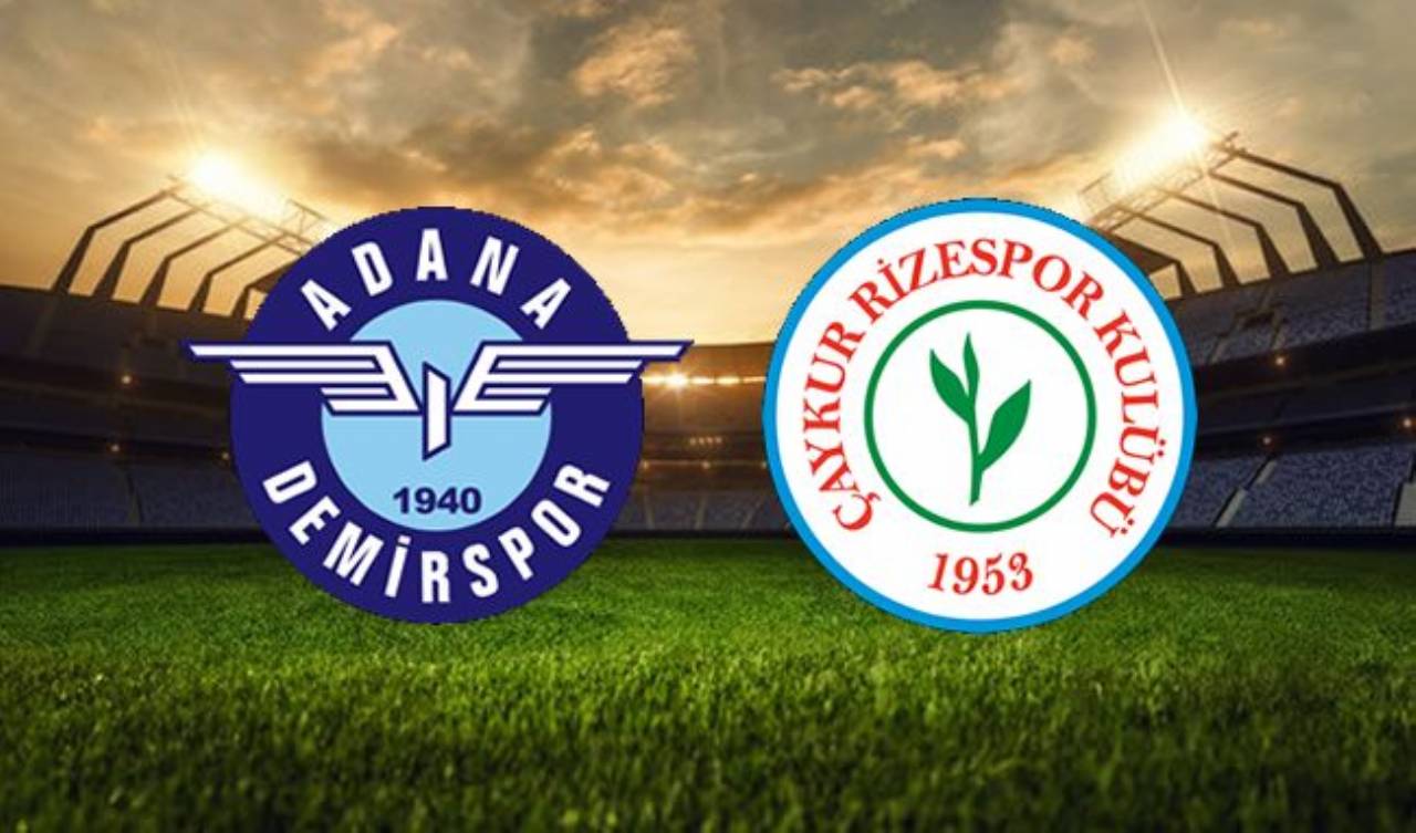 Adana Demirspor Rizespor Maçı Canlı İzle - Adana Demir Rize Maçı Kaç Kaç