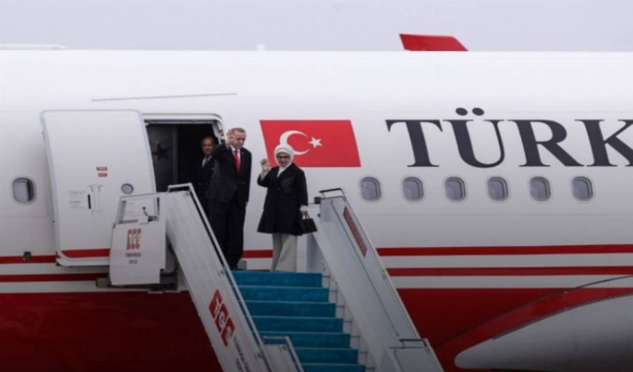 Cumhurbaşkanı Erdoğan, Katar'a gitti