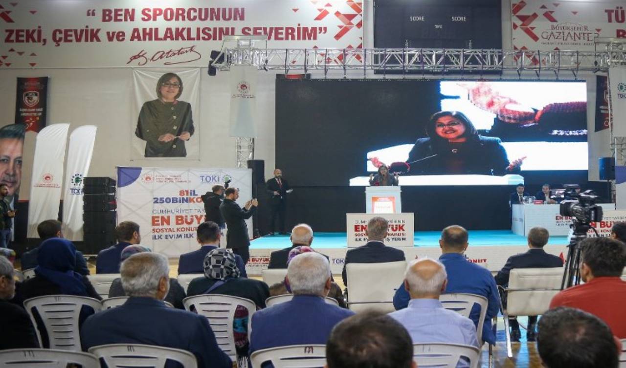 Gaziantep'te kura çekimi şahinbey'de sürdü