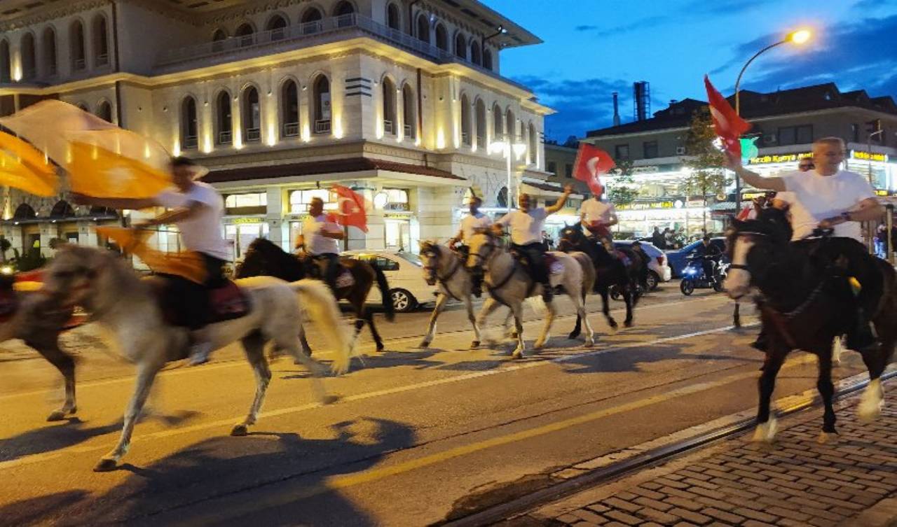 Konya'da 'Erdoğan Zaferi' coşkusu