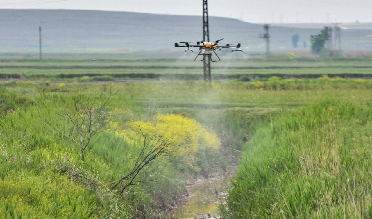 Tarıma drone desteği